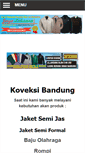 Mobile Screenshot of konveksibandung.com