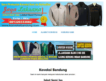 Tablet Screenshot of konveksibandung.com